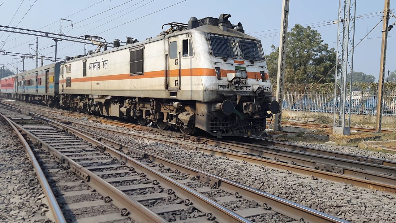 (12802) Odisha Ki Shan Anand Vihar Puri Purushottam Express Crossing Gaya West 
