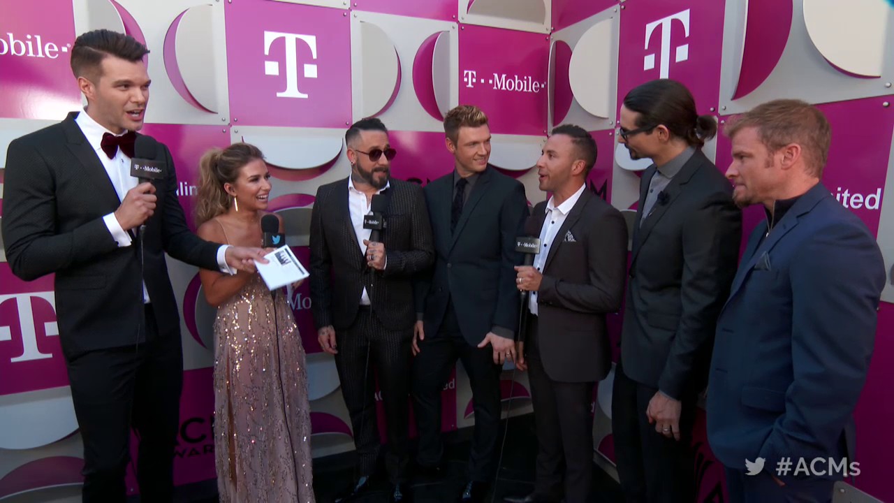 2017 ACM Awards: Backstreet Boys Red Carpet Interview