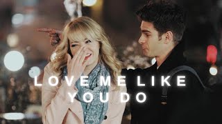 Peter & Gwen  Love Me Like You Do (Ellie Goulding) |  The Amazing SpiderMan Trilogy Tribute