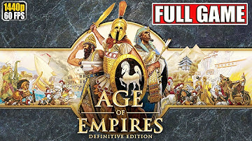 Age of Empires 1 Full Gameplay Walkthrough [2K PC All Campaigns Longplay Playthrough] No Commentary