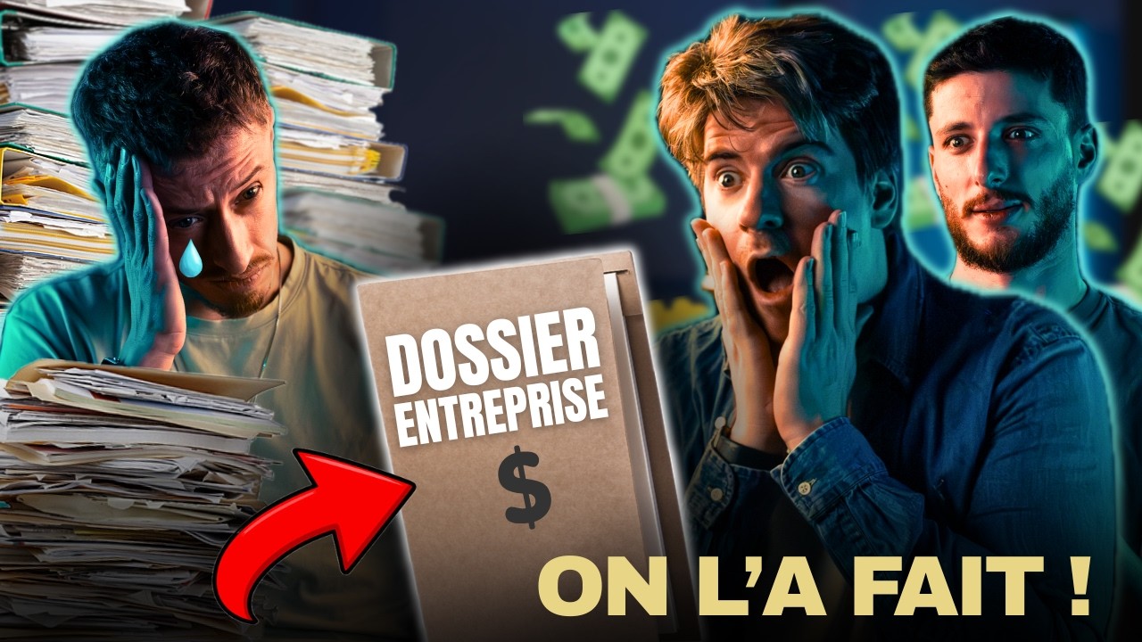 On trouve notre premier dossier 🔥 REPRISE D'ENTREPRISE