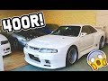 400R SKYLINE FOR SALE IN JAPAN CAR YARD!