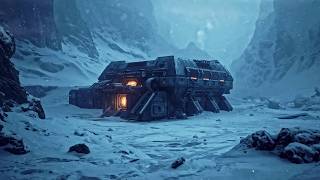 Alone on a Frozen Planet | Sci-Fi Outpost Ambience | 10 Hours