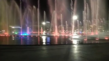 Nhạc nước tại quảng trường 1/4 Tuy Hòa Phú Yên