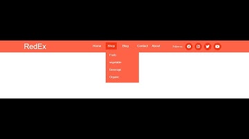 Make Drop Down Menu HTML And CSS | HTML Website Tutorials |web design | Part-2 | Bangla tutorial