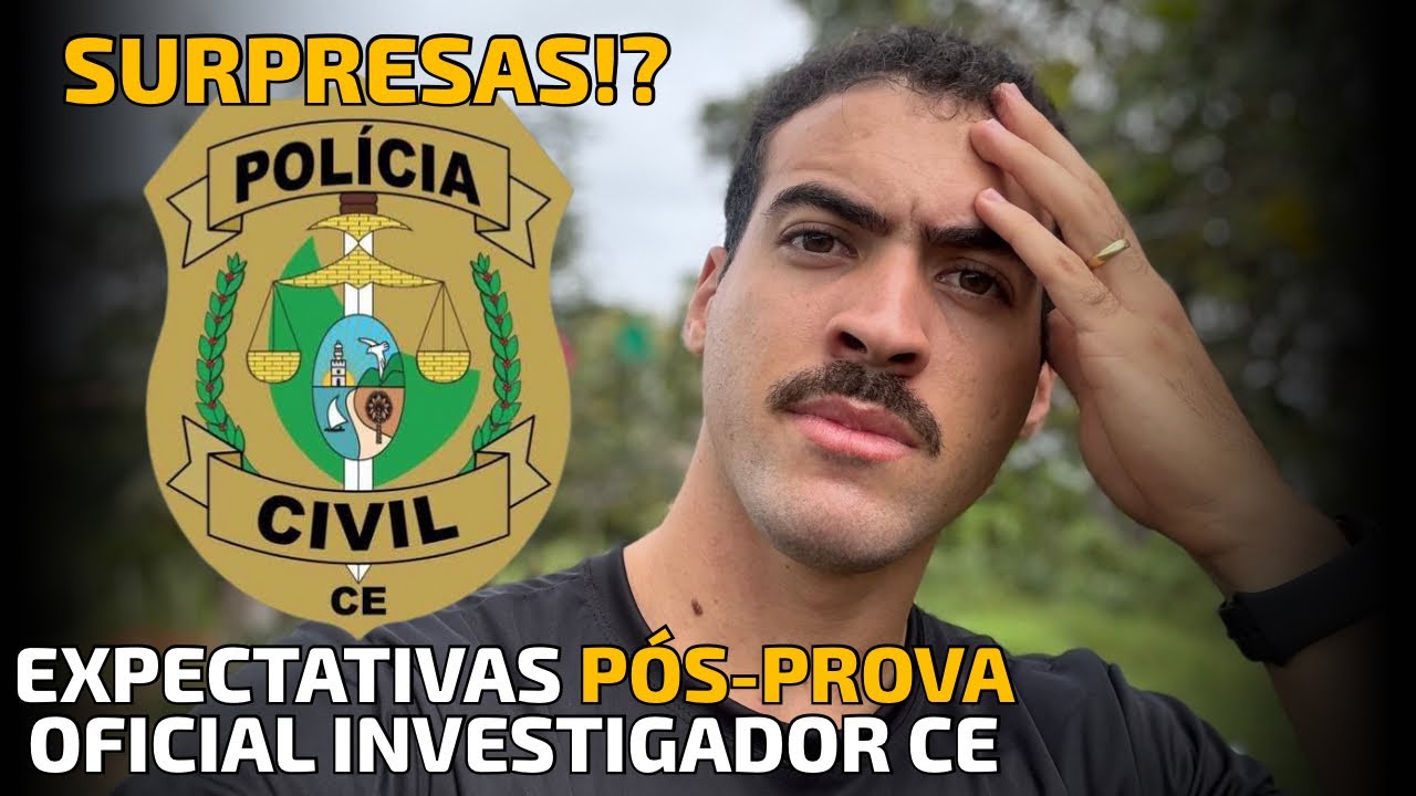 🚨PC CEARÁ! COMO FOI A PROVA? QUAL SERÁ O CORTE!? EXPECTATIVAS