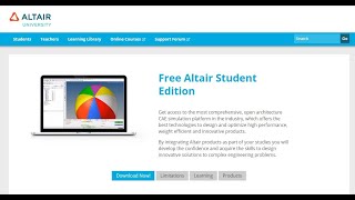FREE Download || Hyperworks 2020 (Hypermesh, optistruct, radios) student edition
