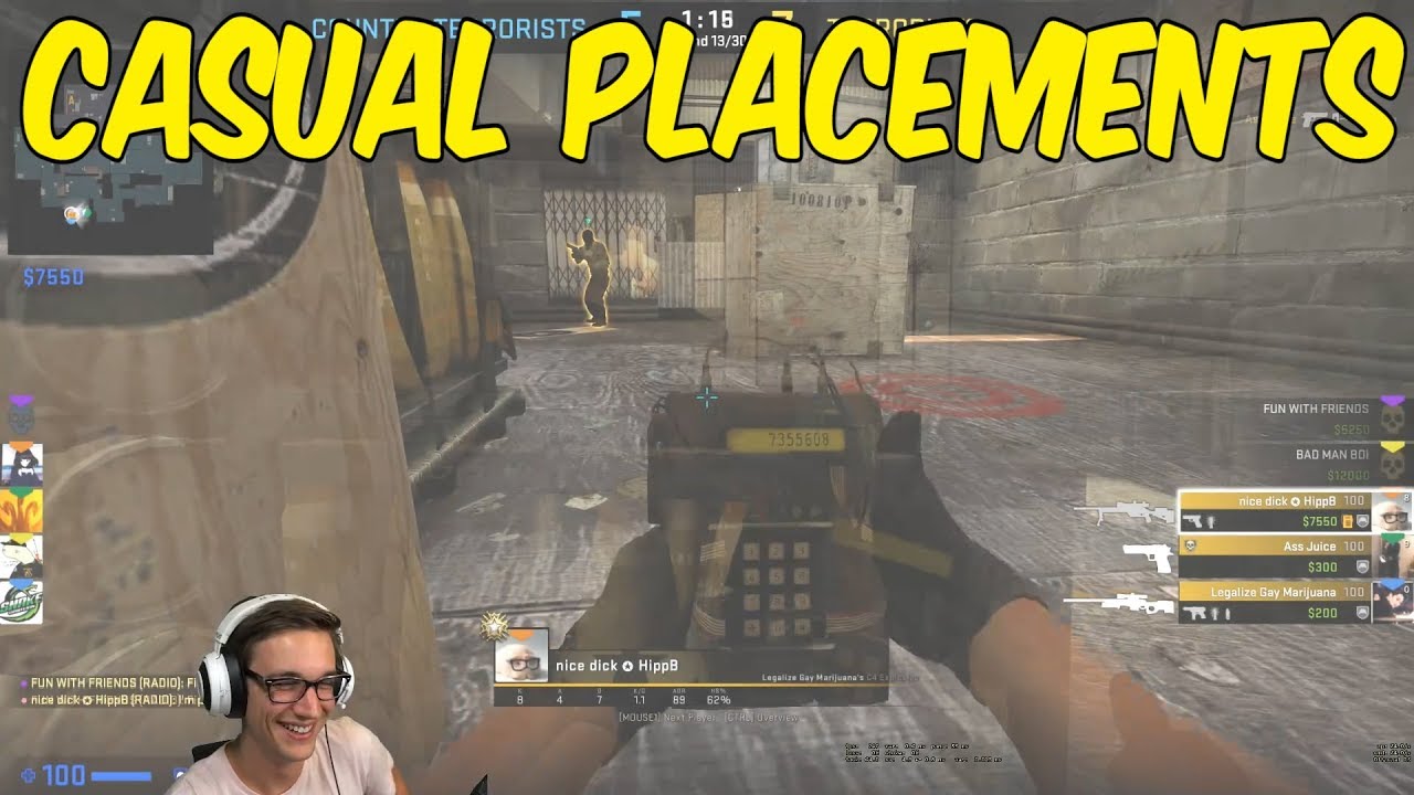 Placements with Dillon Francis - CSGO with Friends