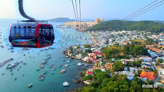 World&#39;s Longest Cable Car Ride over Ocean | 5 Miles (8KM) Long!