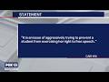 CAIR WA; Seattle U Provost’s Apology Does Not Address Issue of Grabbing Student, Palestin KCPQ FOX13