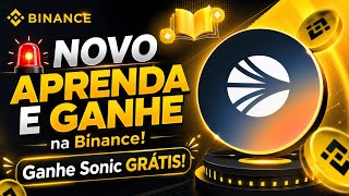 Aprenda e ganhe. Como Ganhar Criptomoeda Sonic na Binance. #free #crypto #blockchain