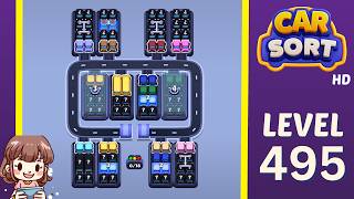 Details Car Sort Level 495 Solution Walkthrough Update