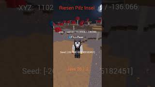 Riesen Pilz Insel #minecraft #gaming #aura #seed #pilz