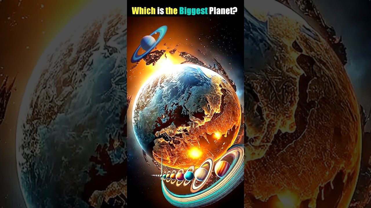 Which Is the Biggest Planet? 😱 #shorts #viralvideo #facts #factvideo