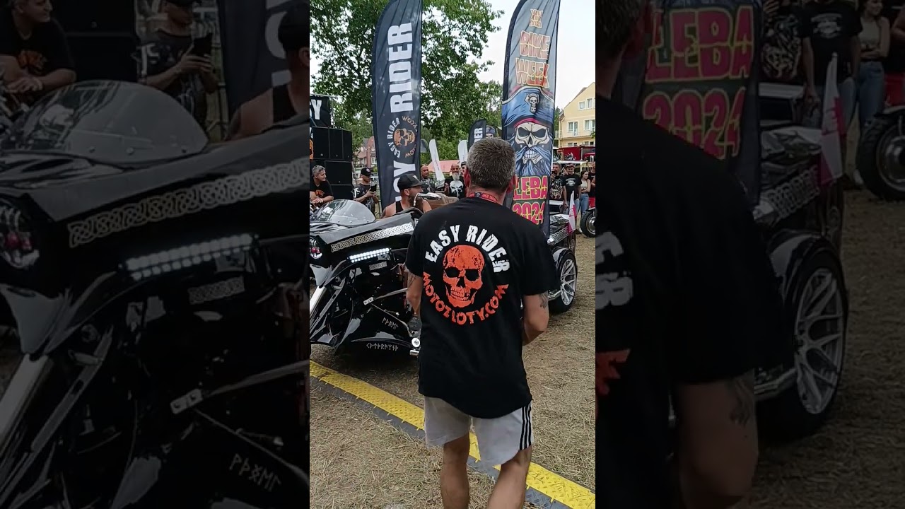 BIKE WEEK ŁEBA 2024 konkurs na najgłośniejszy motocykl