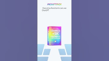 AI Prompts for Executive Assistants by PromptPack | #AI #ChatGPT #Bard #Bing