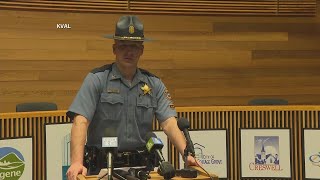 Oregon State Police give update after AMBER Alert, murder suspect found with gunshot wound