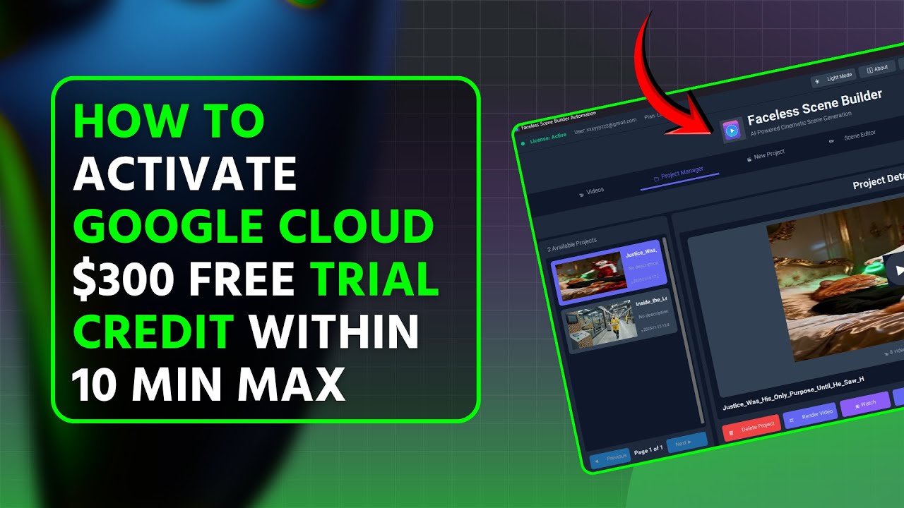 How To Activate Google Cloud $300 Free Trial Credit Within 10 Min Max ...