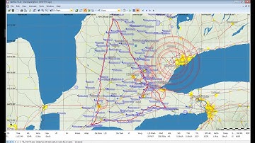6.  SeeYou  Airspace and Terrain in Barogram - Load Airspace - Multiple files - Animate flights