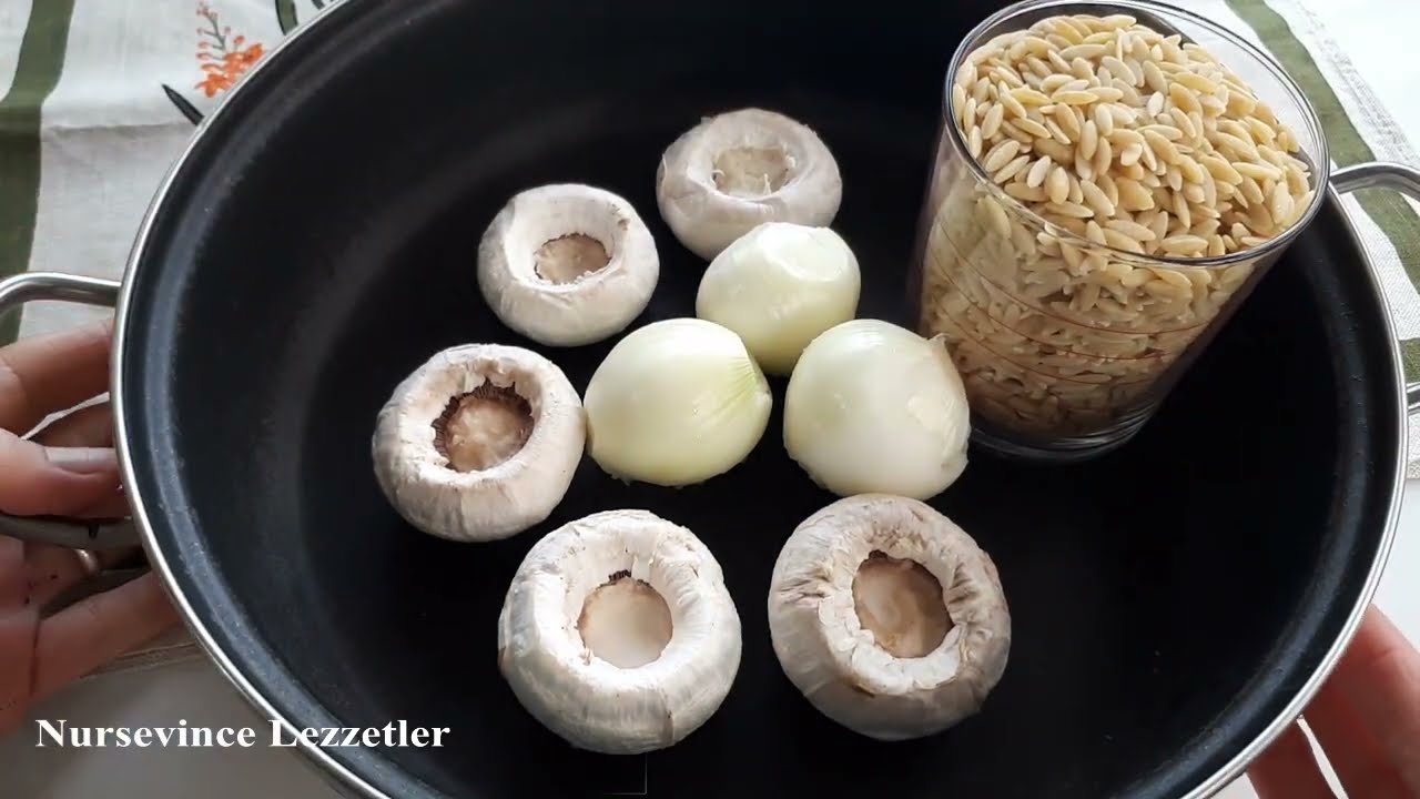 Şehriye ve Mantarınız varsa çok seveceksiniz .3 malzeme ile  Pratik Tarifler Nefis yemektarifleri