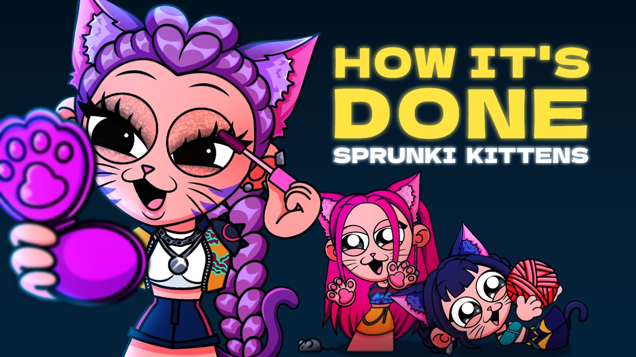 HOW IT'S DONE x SPRUNKI DEMON KITTENS / K-Pop Demon Hunters - Parody
