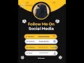 ✨ Stay connected with me everywhere — from ideas to inspiration! 💻💛 #sbstudio  #followme