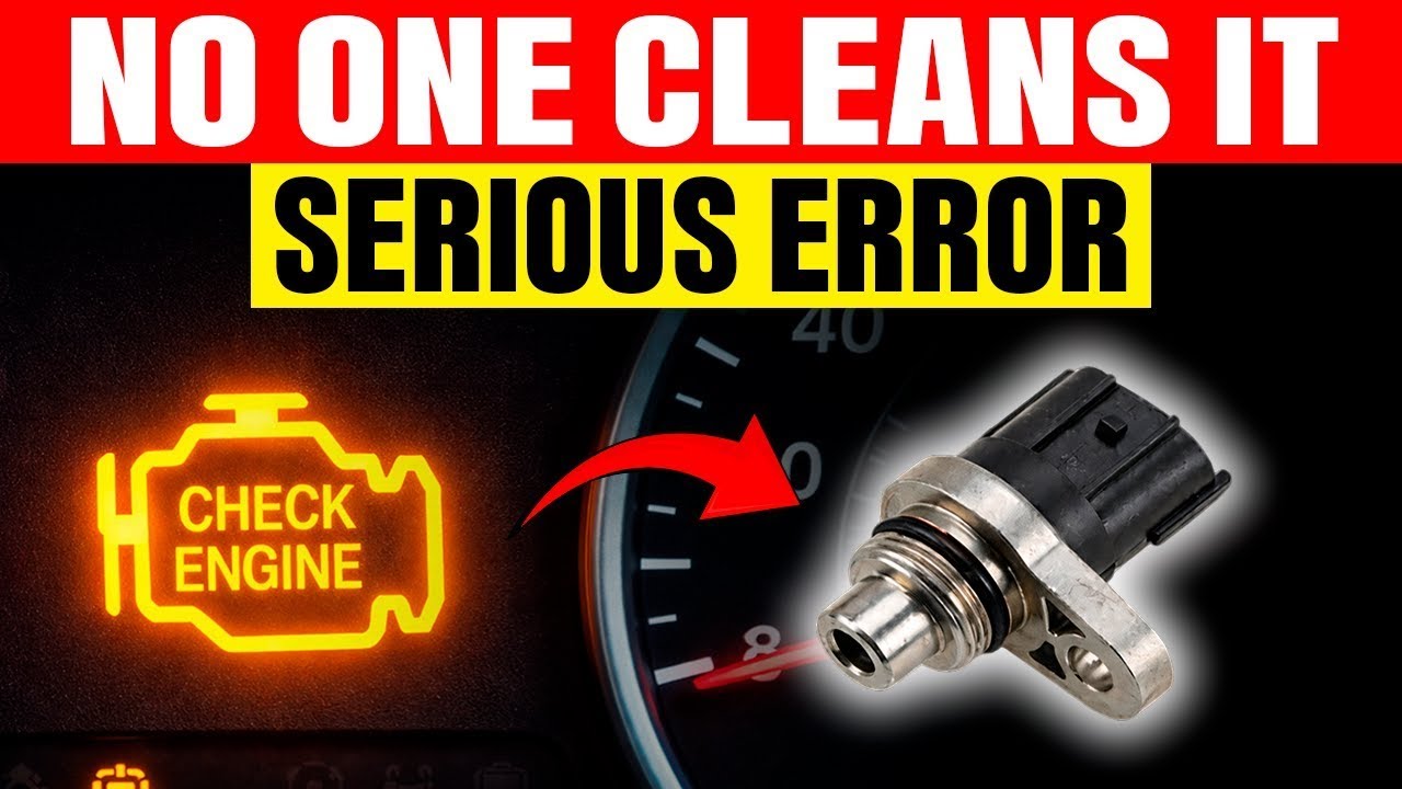 Датчики в автомобиле, которые чаще всего выходят из строя и которые почти никто не чистит.