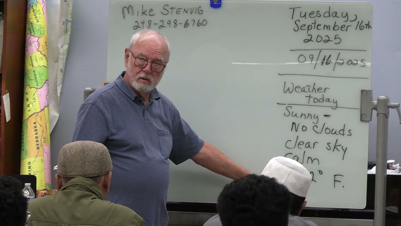 ESL at Hamtramck Public Library September 16, 2025 Session 216