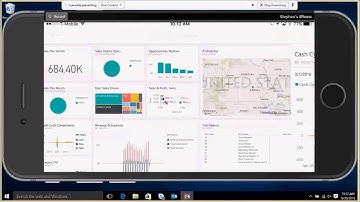Microsoft Dynamics 365 for Financials on a Mobile Device Demo