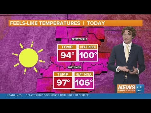 The heat is here for the weekend | June 24, 2023 - YouTube