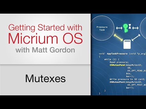 Mutexes: Getting Started with Micrium OS #9