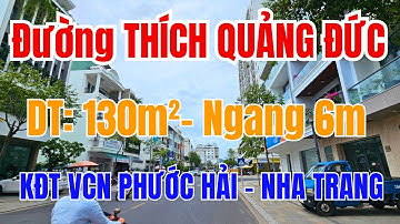 Siêu phẩm mặt tiền đường Thích Quảng Đức khu đô thị VCN Phước Hải Nha Trang
