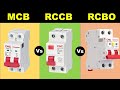 Diffrence entre les disjoncteurs mcb rccb et rcbo theelectricalguy