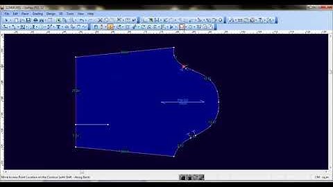 Optitex ND Point Along Contour Tool, We can Move a point along a segment by this tool