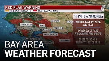 Bay Area Forecast: Red Flag Warning
