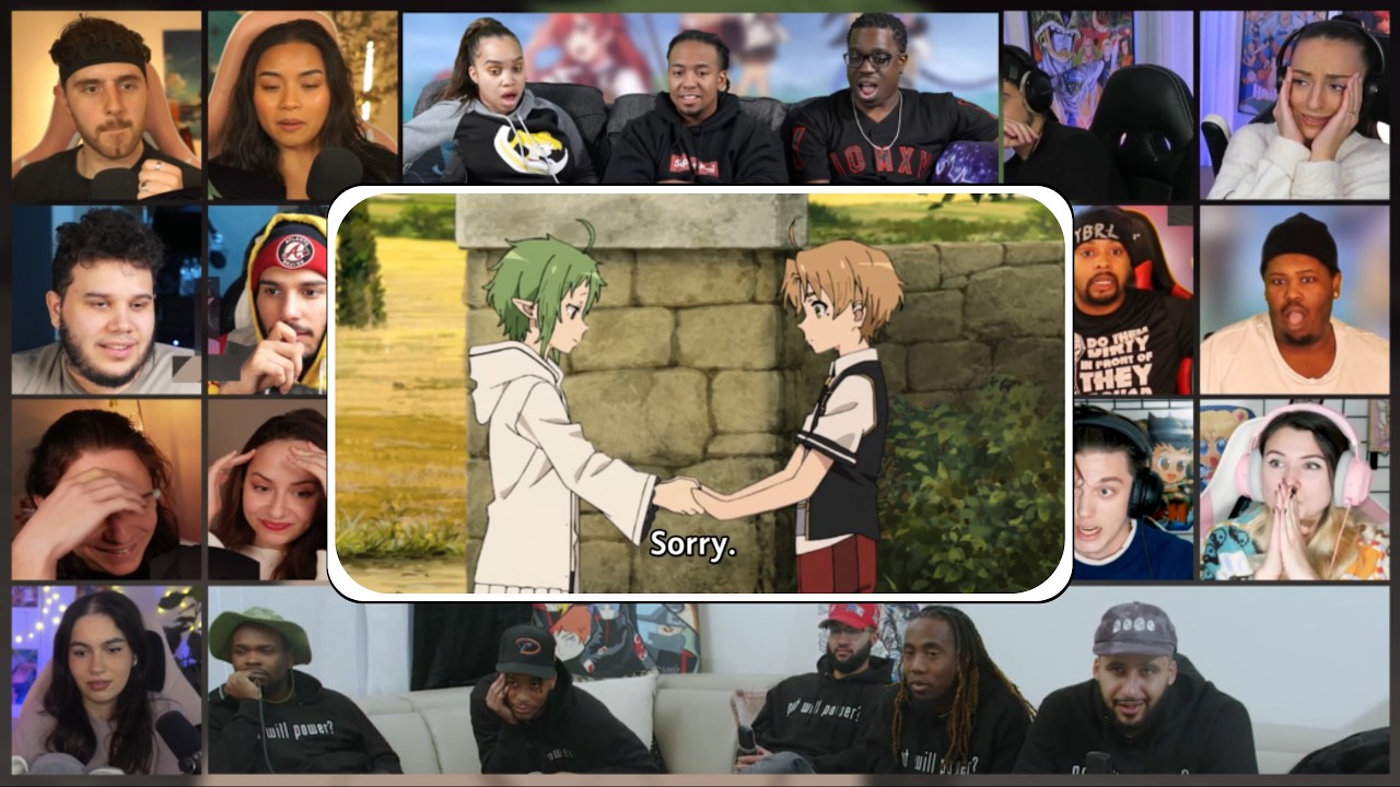 Mushoku Tensei Season 1 Episode 3 Mega Reaction Mashup | 無職転生