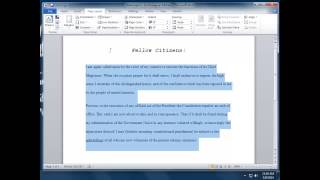 Basic Writing Tutorial for Microsoft Office Word 2013
