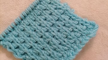 How to knit the Basket stitch pattern, Continental style. Welcome & please subscribe to my channel!