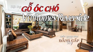 [NỘI THẤT GỖ ÓC CHÓ] BIỆT THỰ VINHOME REVERSIDE | VIỆT Á ĐÔNG | CHUYỂN THIẾT KẾ & THI CÔNG NỘI THẤT