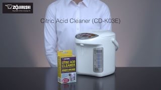 Zojirushi Citric acid cleaner