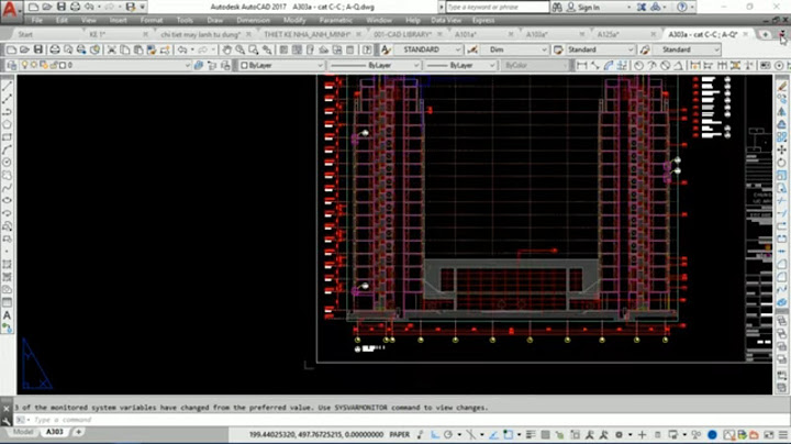 Hướng dẫn trình bày bản vẽ kỹ thuật trên autocad