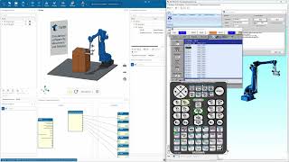 Connect to MotoSim from Yaskawa