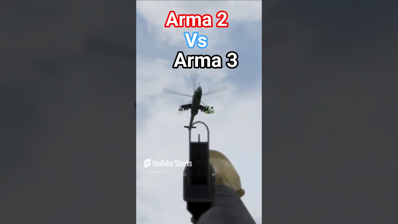 Arma 2 Vs Arma 3 RPG-7 Explosion and Realism Comparison. 