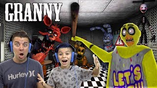 FIVE NIGHTS AT GRANNY'S! FNAF Granny Mod Gameplay screenshot 5