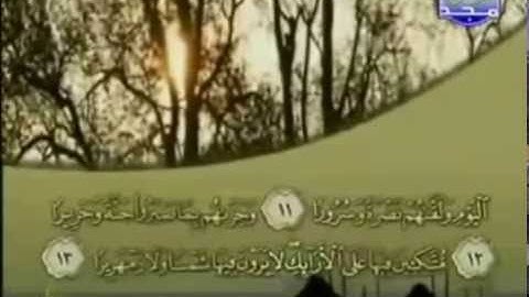 076 -- سورة الانسان " الشيخ شعبان محمود عبد الله " مصحف تراويح 2016 " mohamed basyouni