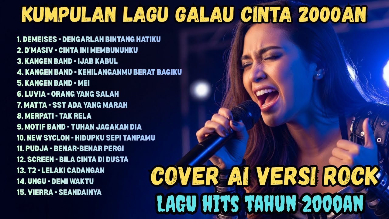 Kumpulan Lagu Viral 2000an Versi Rock | Full Playlist Nostalgia