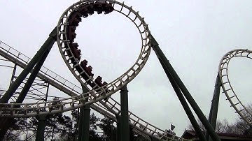 Efteling - Python Kapotte Lifthill (Ratelgeluid) Herrie! - 30/03/2012