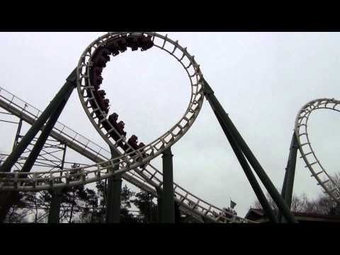 Efteling - Python Kapotte Lifthill (Ratelgeluid) Herrie! - 30/03/2012