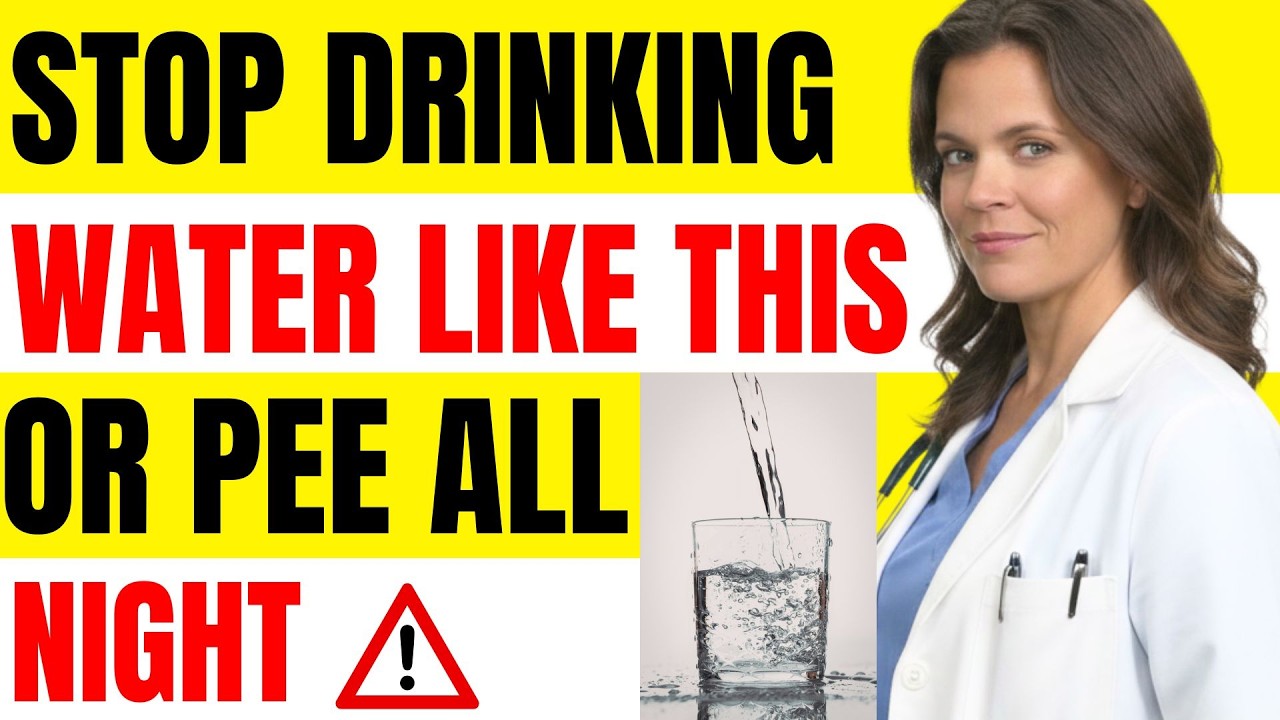 The water mistake that makes you urinate all night - Dr Laura Sterling