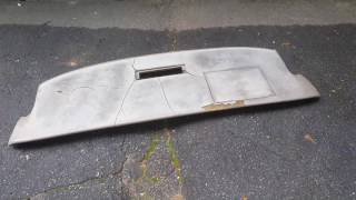 Refurbishing the Fleetwoods dash